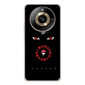 Чехлы на тему: Итачи Учиха для Realme 11 Pro 5G (AlphaPrint) (глаза Итачи)