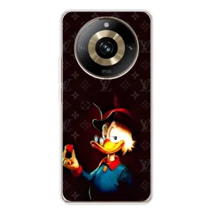 Чехли для Realme 11 Pro 5G - Скрудж МакДак Louis Vuitton (PREMIUMPrint) (Скрудж з ботліантом)