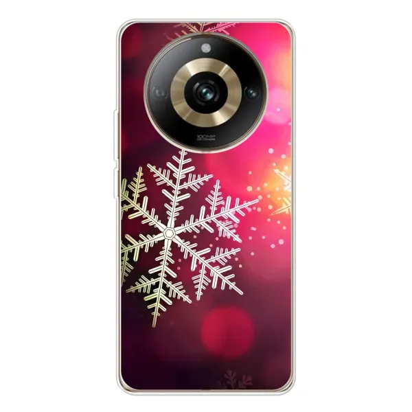 Чехол с принтом «Снежинка» для Realme 11 Pro 5G