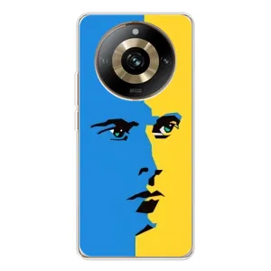 Украинские Чехлы для Realme 11 Pro 5G с картинкой УПА (AlphaPrint) (Степан Бандера)