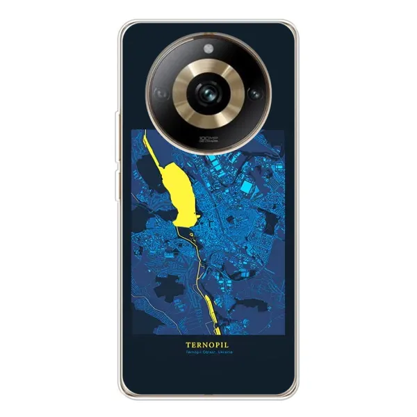 Чохол з принтом «Тернопіль» для Realme 11 Pro 5G