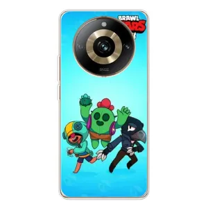 Чехлы Brawl Stars для Realme 11 Pro 5G (AlphaPrint) (Тріо героїв)