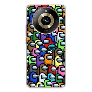 Чохли Амонг Ас для Realme 11 Pro 5G (AlphaPrint) (Убитий)