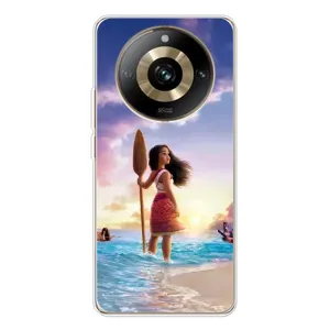 Чохол з мультфільмом Ваяна Realme 11 Pro 5G (Моана з веслом)