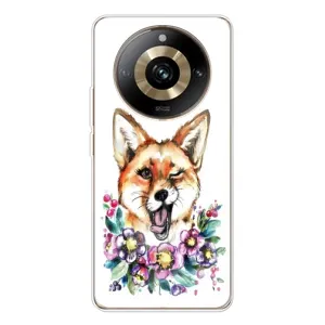 Чохли з картинкою Лисичка для Realme 11 Pro 5G (VPrint) (Весела лисичка)