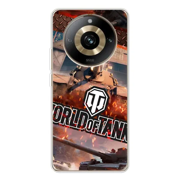 Чехол с принтом «World of Tanks» для Realme 11 Pro 5G
