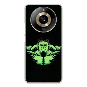 Чохли з героями Марвел Realme 11 Pro 5G (VPrint) (Зелений Халк)