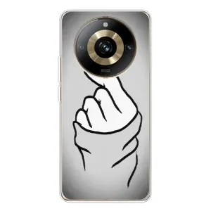 Чохол з принтом для Realme 11 Pro 5G (AlphaPrint - Знак сердечка)