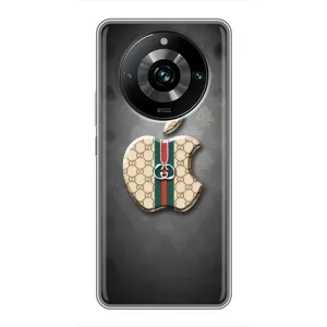 Чохли  GUCCI для Реалмі 11 Про Плюс (AlphaPrint) (Apple gucci)