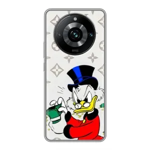 Чехли для Realme 11 Pro Plus - Скрудж МакДак Louis Vuitton (PREMIUMPrint) (Бакси Скрудж)