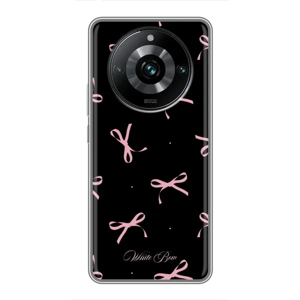 Чехол с принтом «Банты на черном» для Realme 11 Pro Plus