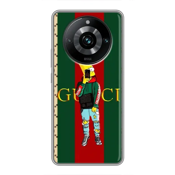 Чохол з принтом «Барт ГУЧЧІ» для Realme 11 Pro Plus