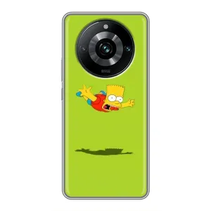 Чjхол з Сімпсонами для Realme 11 Pro Plus (VPrint) (Барт Сімпсон)