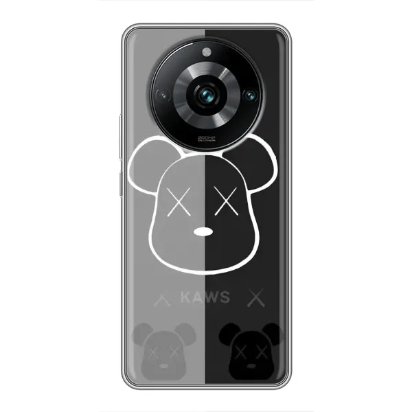 Чехол с принтом «БеарБрик глаза» для Realme 11 Pro Plus