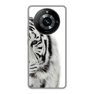 Чохли з картинкою животних Realme 11 Pro Plus (Білий Тигр)