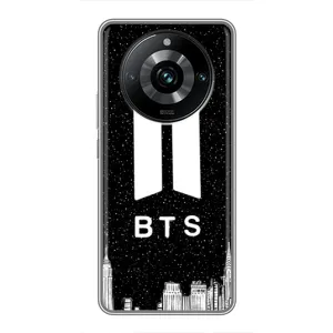 Чохли BTS для Realme 11 Pro Plus (AlphaPrint) (БТС Лого)
