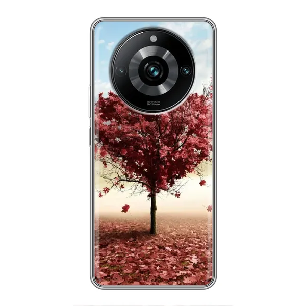 Чохол з принтом «Дерево серце» для Realme 11 Pro Plus