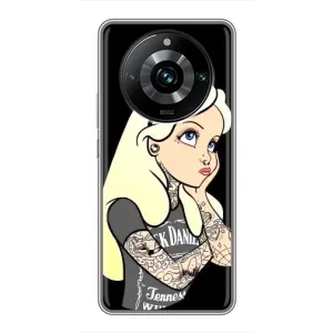 Чохол з друком для Realme 11 Pro Plus - (Мода) (AlphaPrint) (Дівчина в тату)