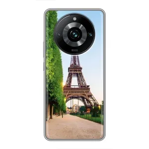 Чохол Ейфелева Вежа Realme 11 Pro Plus - (AlphaPrint) (Дорога до Парижу)