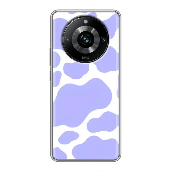 Чехол с принтом «Фиолетова Буренка» для Realme 11 Pro Plus