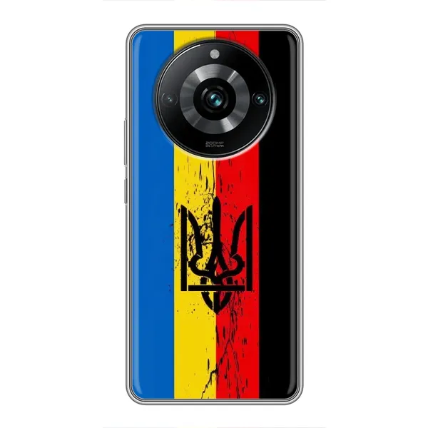 Чехол с принтом «Флаг УПА» для Realme 11 Pro Plus