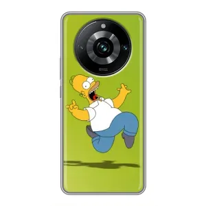 Чjхол з Сімпсонами для Realme 11 Pro Plus (VPrint) (Гомер Сімпсон)