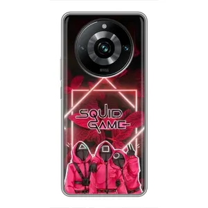 Чохол Гра в кальмара для Realme 11 Pro Plus (Охоронці Гра кальмара)