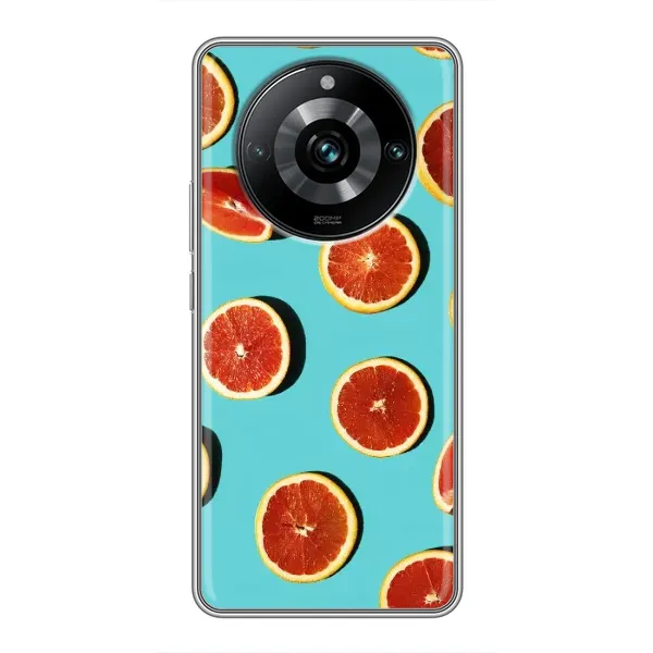 Чехол с принтом «Грейпфрут» для Realme 11 Pro Plus