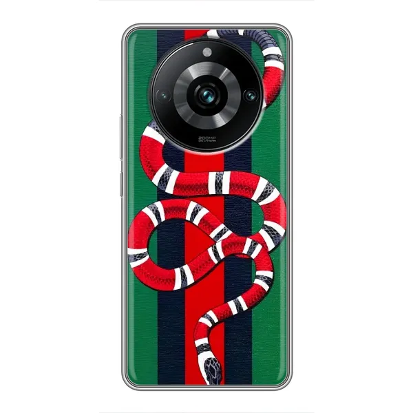 Чехол с принтом «Gucci змия» для Realme 11 Pro Plus