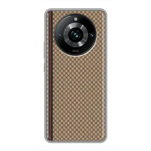 Чохли  GUCCI для Реалмі 11 Про Плюс (AlphaPrint) (Гуччі полоса)