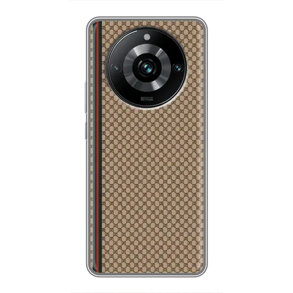 Чехол с принтом «Гуччи полоса» для Realme 11 Pro Plus