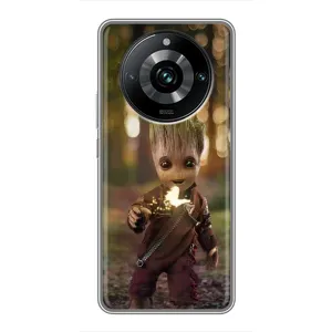 Чохол МАРВЕЛ для Реалмі 11 Про Плюс (AlphaPrint) (I am Groot)