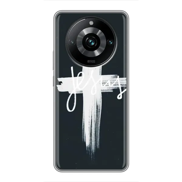 Чохол з принтом «Ісус» для Realme 11 Pro Plus