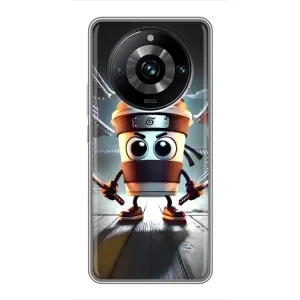 Чохол з принтом «Капучіно асасіно» для Realme 11 Pro Plus