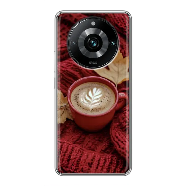 Чохол з принтом «Кава на ковдрі» для Realme 11 Pro Plus
