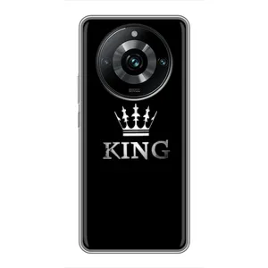 Чохол з Короною Реалмі 11 Про Плюс - (AlphaPrint) (KING)
