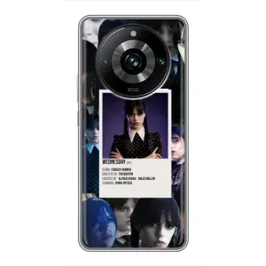 Чохли Венсдей на Realme 11 Pro Plus Уенсдей (AlphaPrint) (колаж Венздей)