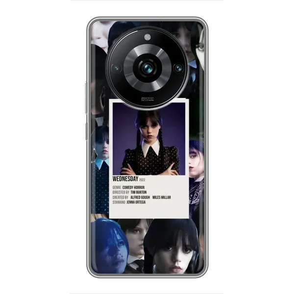 Чохол з принтом «колаж Венздей» для Realme 11 Pro Plus