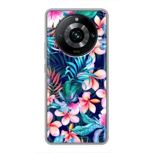 Чохол з принтом «Мальовничі квіти» для Realme 11 Pro Plus