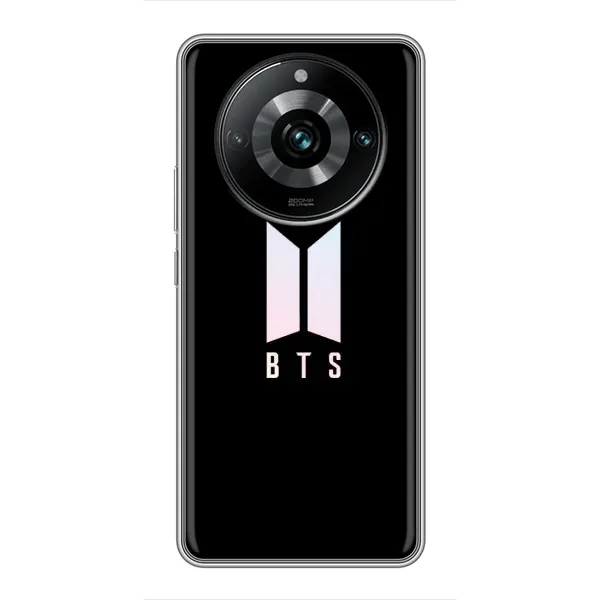 Чохол з принтом «Лого BTS» для Realme 11 Pro Plus