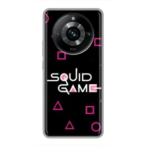 Чохол Гра в кальмара для Realme 11 Pro Plus (Патерн Гра кальмара)