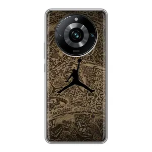 Чехлы для Realme 11 Pro Plus - с картинкой JORDAN (AlphaPrint)