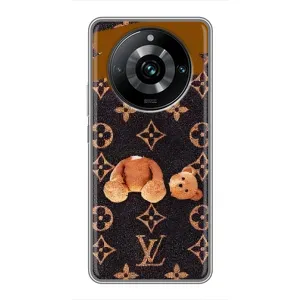 Бренднові Чохли для Realme 11 Pro Plus - (PREMIUMPrint) (Ведмедик без голови)
