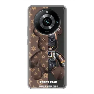 Крутые Чехлы Луи Виттон для Realme 11 Pro Plus (AlphaPrint) (Медведь Луи Витон)