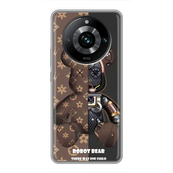 Чехол с принтом «Медведь Луи Витон» для Realme 11 Pro Plus