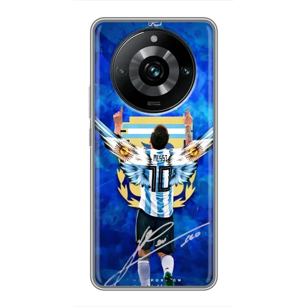 Чехол с принтом «Месси Аргентина» для Realme 11 Pro Plus