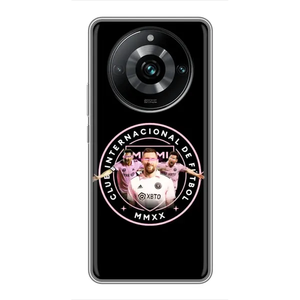 Чохол з принтом «Мессі в лого» для Realme 11 Pro Plus
