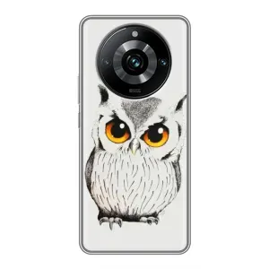 Чохол з пташками на Realme 11 Pro Plus (VPrint) (Мила Сова)
