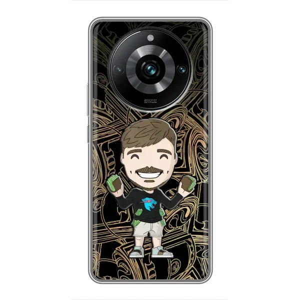 Чехол с принтом «Mister Beast» для Realme 11 Pro Plus