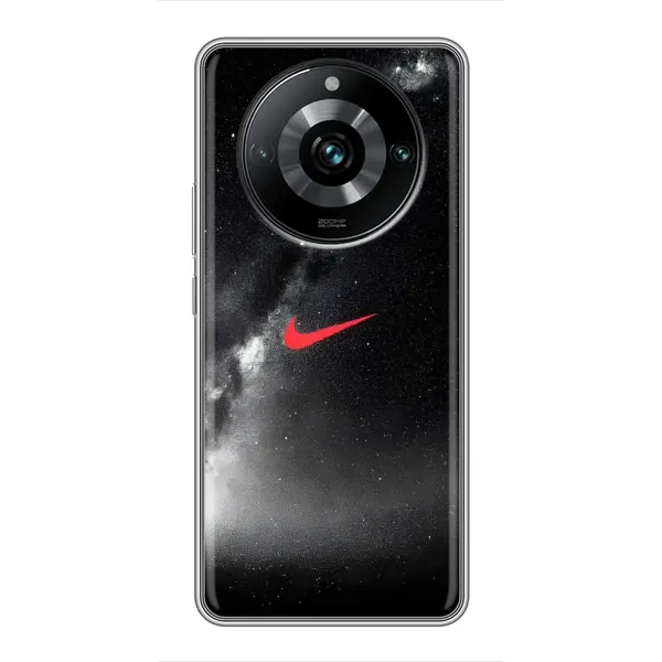 Чехол с принтом «Найк красный» для Realme 11 Pro Plus